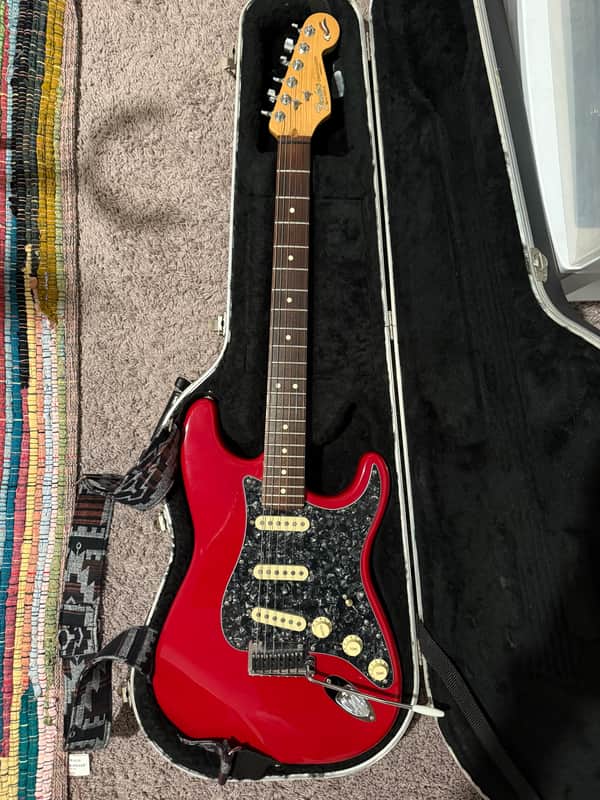 Fender 40th Anniversary American Standard Stratocaster with Rosewood Fretboard 1994 Lipstick Red *Eric Johnson Pickups!* image 1