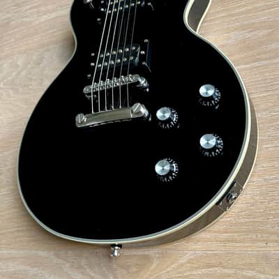 Rally Les Paul Custom John Sykes 1990 - Black Beauty - Gibson Dirty Fingers Pickups and Brass Nut image 4