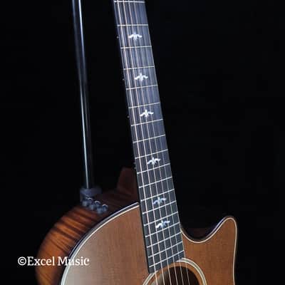 Taylor Builder's Edition 614ce WHB, Solid Flamed Big Leaf Maple Back & Sides, w/Deluxe Hardcase (NOS) image 16