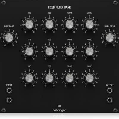 BEHRINGER - MODULO EURORACK 914 FIXED FILTER BANK image 1