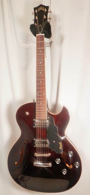 Guild Starfire I SC Single Cut Semi-Hollow Vintage Walnut image 1