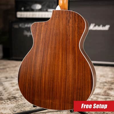 Taylor 214ce Special Edition Grand Auditorium Acoustic/Electric Guitar - Honeyburst with Gig Bag image 2