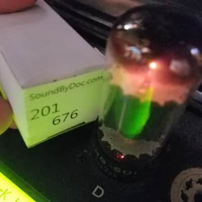 Tung-Sol 6V6GT tNOS AT1000 TESTED Vacuum Tube Clear Glass Beam Power 6V6 1946-1959 image 3