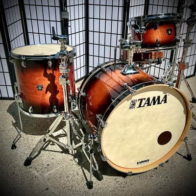 TAMA Superstar 3pc Drum Kit in Mahogany Burst Lacquer image 2