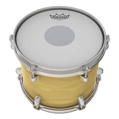 Remo Controlled Sound 12" Coated Black Dot Batter Drum Head image 2