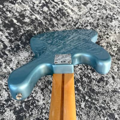 Fender Standard Jazz Bass 2002 MIM Agave Blue Rosewood FB 4-String Bass Guitar image 12