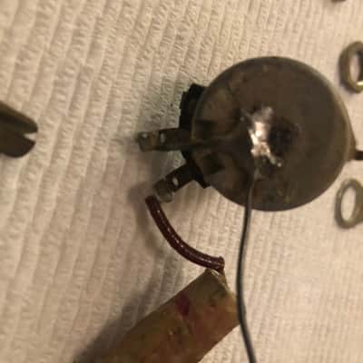 Gibson Vintage 1954 Les Paul Standard wiring harness - pots, caps, switch, jack 1954 image 20