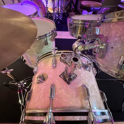 60's USA Rogers Holiday Series "Starlighter” WMP 5-pc Drum Kit image 3
