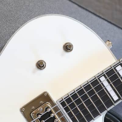 2022 Gretsch G7593T-BD Billy Duffy Signature Falcon w/ Bigsby Hollow-Body Electric Guitar White + COA OHSC image 4