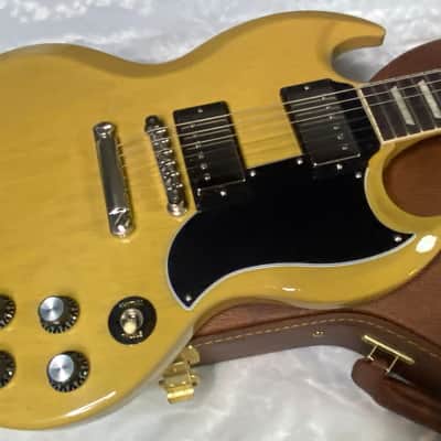 NEW! Gibson SG Standard '61 Stop Bar - TV Yellow - ONLY 6.8 lbs!!! - Authorized Dealer - G07554 image 3