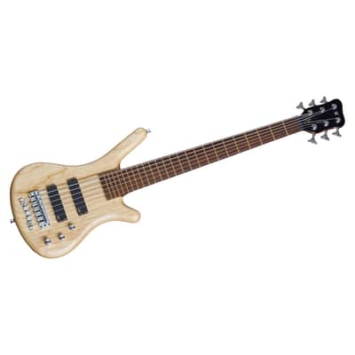 Warwick Pro Series Corvette Standard 6 String Active Ash Natural Transparent Satin GPS1246 90AA ASH FR image 3