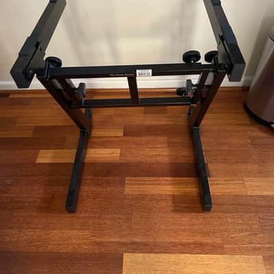 On-Stage KS7350 Pro Heavy-Duty Folding Z-Stand Keyboard Stand 2010s - Black image 8