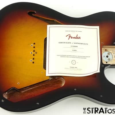 Fender AV II American Vintage 1972 Tele Thinline Semi-Hollow Ash BODY 3TS image 2