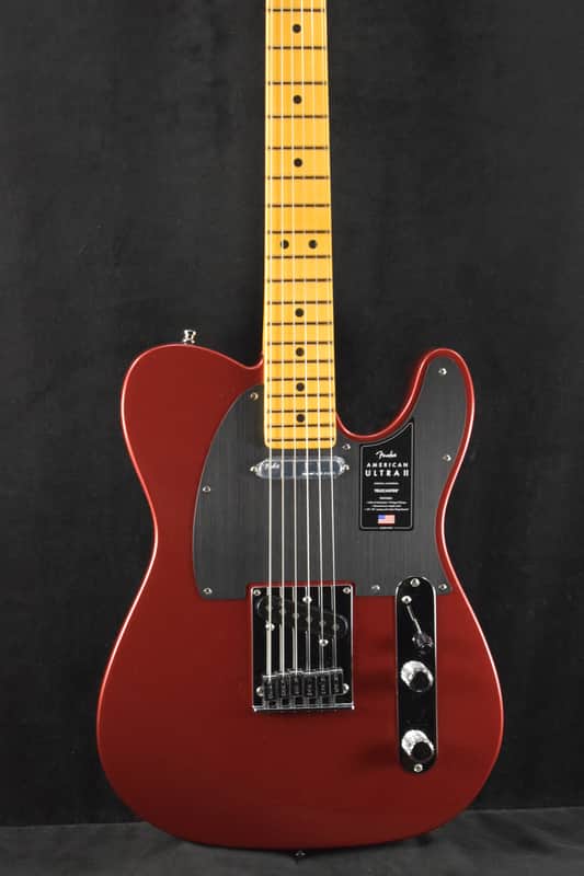 Fender American Ultra II Telecaster Sinister Red Maple Fingerboard image 1