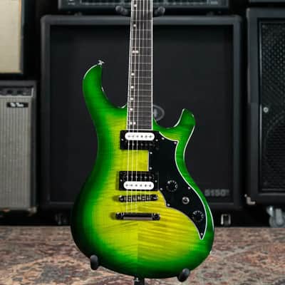 Gibson Victory Figured Top Electric Guitar - Iguana Burst with Hardshell Case image 3