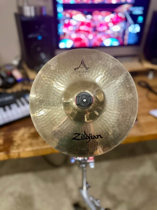 Zildjian 10" A Custom Splash Cymbal 1993 - Present - Brilliant image 1