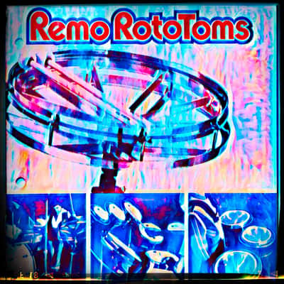Remo 18" Rototom Chrome image 11
