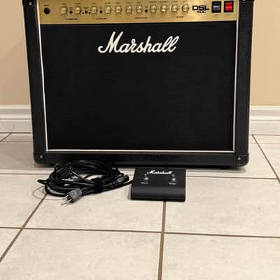Marshall DSL40CR 2-Channel 40-Watt 1x12" Guitar Combo 2018 - Present - Black image 3