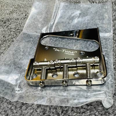 Gotoh Ti-TC1 Tele Bridge – Chrome w/ Titanium Saddles image 2