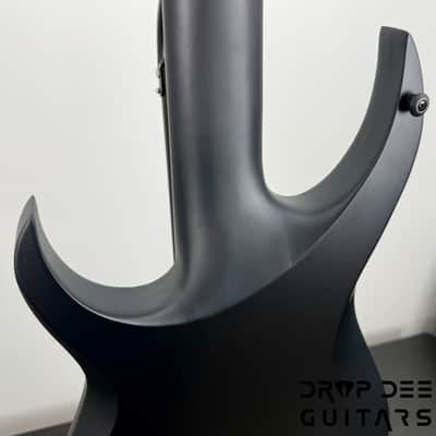 Schecter Diamond Series Keith Merrow KM-7 MK-III EX 7-String Baritone Electric Guitar - Satin Black Open Pore image 13