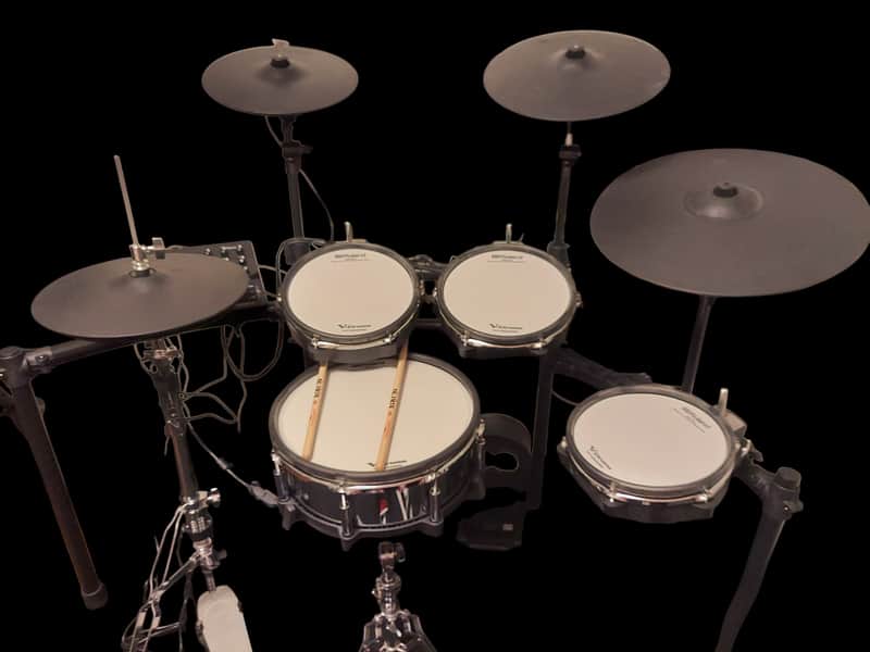 Roland TD-27KV2 V-Drum Kit with Mesh Pads 2022 - Present - Black image 1