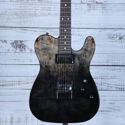 *DEMO* Schecter Standard Series PT | Black Fade Burst Burl image 1