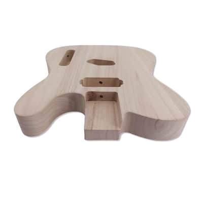 Telecaster Style Electric Guitar Body Lightweight Paulownia Wood image 6