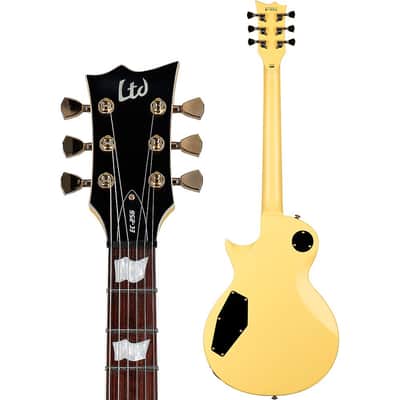 ESP LTD EC-256 Electric Guitar Regular Vintage Gold Satin image 4