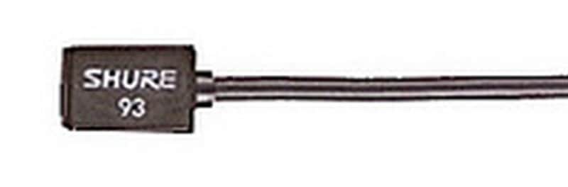 Shure WL93 Omnidirectional Lavalier Condenser Microphone for Wireless Systems wi image 1