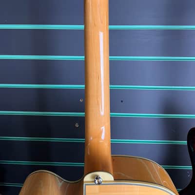 Epiphone Zephyr Blues Deluxe Natural 2004 Hollow Body Electric Guitar image 9