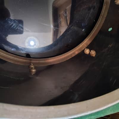 Ludwig Stainless Steel 18"(Diameter)x10"(Depth) Tom 1970's - Stainless Steel image 10