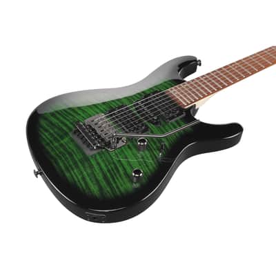Ibanez Kiko Loureiro KIKOSP3-TEB Transparent Emerald Burst - Electric Guitar image 5