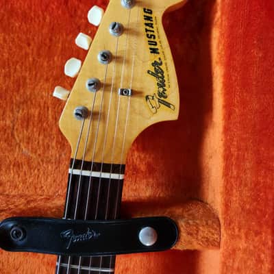 Fender Mustang USA vintage w/ohsc 1967 - Dakota red image 5