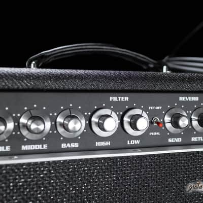 Amplified Nation Six String Sustain 50W Head – Black Lacquered Tweed image 4