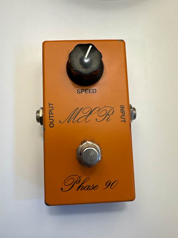 MXR CSP026 '74 Vintage Script Phase 90 2008 - Present - Orange image 1