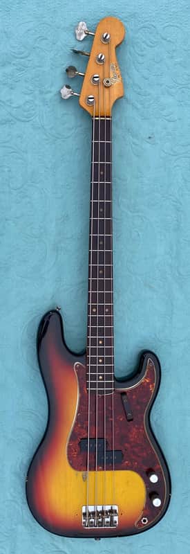 Fender Precision Bass 1964 - Sunburst - Super Sound image 1