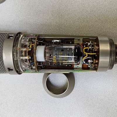 Vintage Neumann U 67 Large Diaphragm Multipattern Tube Condenser Microphone 1960 - 1971 - Nickel image 3