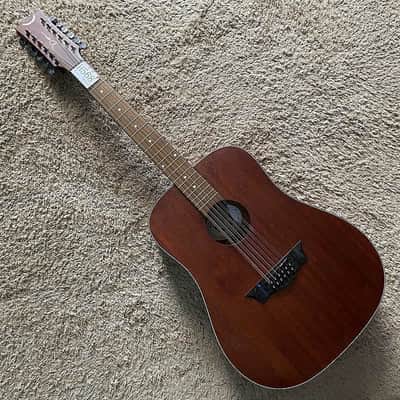 Dean 12 String Acoustic Guitar, Mahogany Body and Neck, Rosewood Fingerboard Fretboard image 12