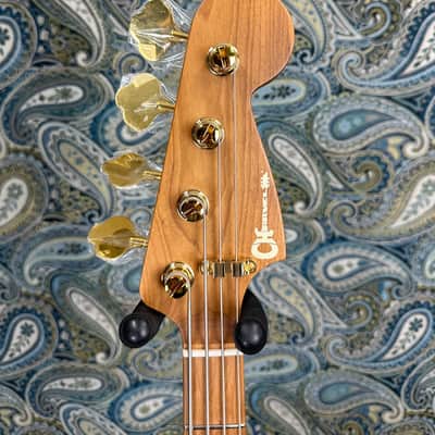 Charvel Pro-Mod San Dimas PJ IV Electric Bass Natural Mahogany image 3
