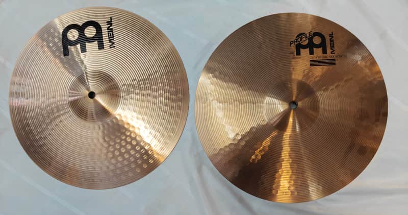 Meinl Profile 14" Volcanic Rock Hi-Hats – NOS image 1