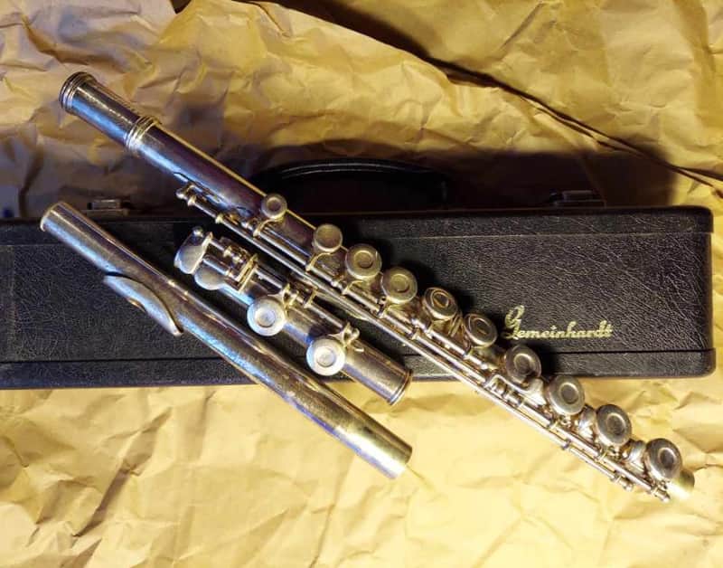 Gemeinhardt M1 Flute with case, made in USA. image 1