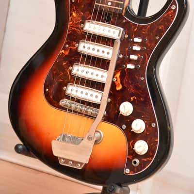 Teisco Hertiecaster EG-404 T – 1960s Vintage Japan Solidbody Guitar / Gitarre image 2