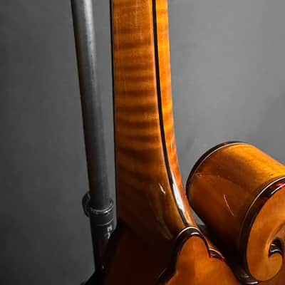 Gold Tone Grandmaster Elite F-Style Mandolin Honey Amber Finish w/ Hardshell Case image 10