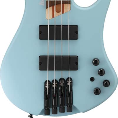 Ibanez EHB Ergonomic Headless Bass 4 String - Purist Blue Matte (EHB600PRM) image 11