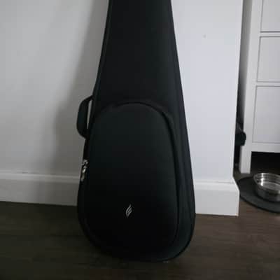 Enya Nova Go Sonic White Carbon Fibre Travel Guitar w/ Built-in Speaker + Case image 7