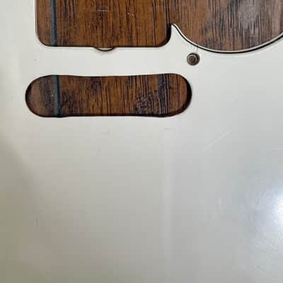 Original / Vintage 1966 Fender Telecaster Pickguard White 3-Ply. Suited for Teles from 1965 - 1969. image 5