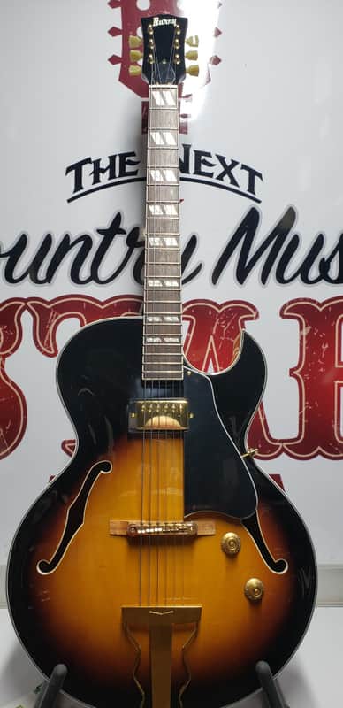 Burny RFA 75 Sunburst Shortscale Jazz Electric Guitar image 1