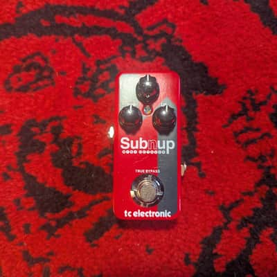 TC Electronic Sub N' Up Mini Octaver 2017 - Present - Red image 2