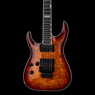 ESP E-II Horizon FR-II LH - Tiger Eye Sunburst #ES5323243 (Factory Demonstration Model) image 3