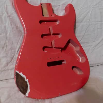BloomDoom Nitro Lacquer Aged Relic S-Style or T-Style Vintage Custom Guitar Body image 4